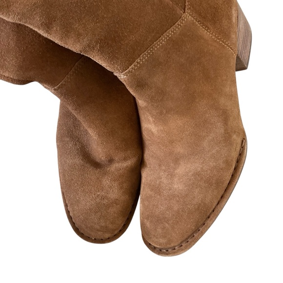 Ugg Arana knee high suede chestnut boots size 10 - Picture 5 of 11